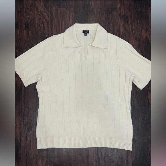 Todd Snyder CHENILLE RIBBED SWEATER POLO - Picture 6 of 11